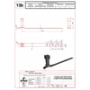 Portapiastrelle L -330 H 70mm universale