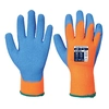 PORTWEST Cold Grip Gloves Size: M, Color: blue-yellow