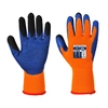 PORTWEST Duo-Therm Gloves Size: XL, Color: blue-yellow