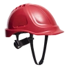 PORTWEST Helmet Endurance Visor Color: red
