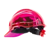 PORTWEST Helmet Peak View with ventilation Color: medium green