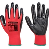 PORTWEST Nitrile Gloves Flexo Grip (retail package) Size: 2XL, Color: gray