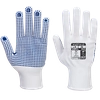 PORTWEST Polka Dot Gloves Size: XL, Color: black