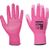 PORTWEST PU palm gloves Size: XS, Color: pink