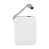 Powerbank V-TAC C USB MicroUSB Wskaźnik 5000mAh naładowania baterii w kolorze białym