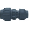 PP compression fitting 25x20 PN16, for PE pipes, black colour