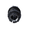 PP compression fitting 32x32 PN16, for PE pipes, black colour