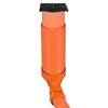 PP shaft/rising pipe DN/ID 315x1250mm SN4, corrugated cupless, orange (Diamir well 315)