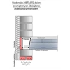 Предварително напрегната бетонна преграда 70x120x1800 mm Технобетон NST_072