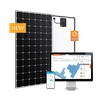 Premium enfas solcellssystem 3KW, MAXEON paneler 6AC 435W med Enphase mikroinverter ingår, moms 5% ingår