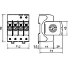 prenapetostni odvodnik,4p Vrsta 1+2 (kl.B+C) tip V50-4-280