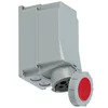 Presa trifase applicata 4 poly 125A 3P+E 6h CEE 380V IP67