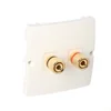 Prise haut-parleur BMGL2.02/11 Module de base blanc