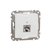 Prise ordinateur RJ45 kat.5e STP, blanc SEDNA DESIGN