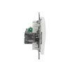 Prise ordinateur RJ45 kat.5e STP, blanc SEDNA DESIGN