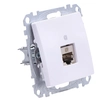 Prise ordinateur RJ45 kat.5e STP, blanc SEDNA DESIGN