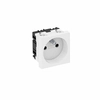 Prise simple 0°, NF, type blanc pur STD-F0 RW1