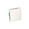 Prise simple terre IP44 avec volets BMGZ1BZ.01/11 Module blanc de base