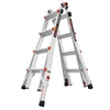 Profesionálny hliníkový rebrík, systémy Little Giant Ladder, 4 x 4 schodíky – vyrovnávač M17, 5 v 1, vyrovnávacích nohách