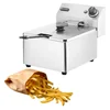 Professional Electric Fryer Gastronomic 4L 3000W Hendi 205808