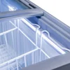 Professional Glass Chest Freezer 117L 780x610x840mm