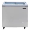 Professional Glass Chest Freezer 117L 780x610x840mm