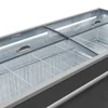 Professional Glass Chest Freezer 621L 2100x850x870mm