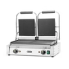 Professional Large Double Contact Grill Hendi 263709 Grooved 48x23