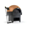 Professional Neapolitan Pizza Oven Rotary - 27 kW, 500°C, 12x30 cm