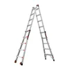 Professionele aluminium ladder, kleine gigantische laddersystemen, 4 x 5 treden - waterpas M22, 5 in 1, stelpoten