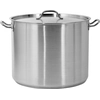 Professionele gastronomie stalen pan met deksel 57,3l Yato Yg-00028