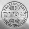 Professionele gastronomie stalen pot met deksel Yato Yg-00010