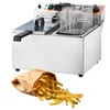 Professionell elektrisk cateringfritös 5+5l Stalgast 746079