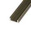 Profil LED T-LED N8B - bronz perete Varianta: Profil fără capac 1m