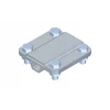 PROFILED LIGHTNING PROTECTION CONNECTOR FOR EARTHING GALVANIZED STEEL