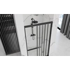 Puerta de ducha Rea Alex 90 Negro - 5% DESCUENTO adicional con código REA5
