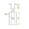 PUF-Panel-Zwischenhalter 897300