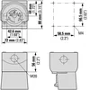 Pulsante di accensione FV, 1Z + 1R M22-SOL-PVT45PMPI11Q