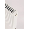 PURMO radiator C21S 500x500, heating power:578W (75/65/20°C), steel panel radiator with side connection, PURMO Compact, white RAL9016