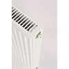 PURMO radiator C21S 600x1100, varmeeffekt:1474W (75/65/20°C), stålpladeradiator med sidetilslutning, PURMO Compact, hvid RAL9016