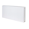 PURMO radiator C22 500x800, moč ogrevanja:1176W (75/65/20°C), jekleni panelni radiator s stranskim priključkom PURMO Compact bele barve RAL9016