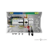 PV AC/DC electrical switchboard, hermetic IP65 for securing photovoltaic installation (1 string) - complete, ready