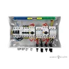 PV electrical switchboard, hermetic IP65 for securing photovoltaic installation (2 strings) - complete, ready