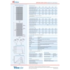 PV modul (fotovoltaikus panel) 495 W Vertex Bifacial kettős üveg ezüst keret Trina Solar 495W