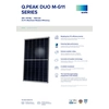 PV modul (fotovoltaikus panel) Q-CELLS Q.PEAK DUO M-G11 395W