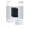 PV modul (fotovoltaikus panel) Viessmann VITOVOLT_M370AG 370W fekete keret