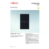 PV modul (fotovoltaikus panel) Viessmann VITOVOLT_M370AG 370W fekete keret