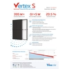 PV-modul (fotovoltaisk panel) 395 W Vertex S Full Black Trina Solar 395W