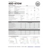PV-modul (fotovoltaisk panel) Dah Solar 460W DHT-60X10/FS 460 W