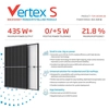 PV modul Trina Vertex S Mono 425 W Half-Cut 1500V BF